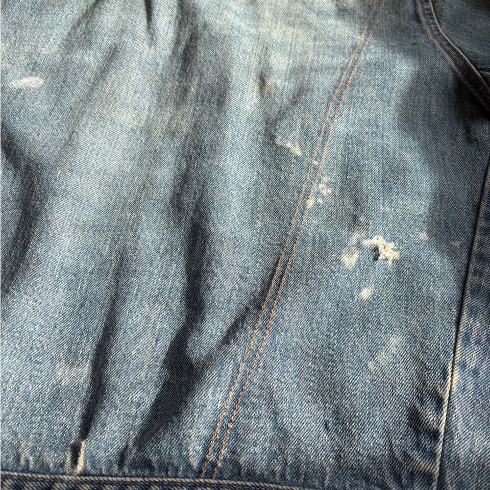 Levi's Light Blue Denim Jacket VINTAGE - Picture 9 of 10